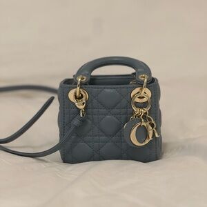 Christian Dior Micro Cannage Lady Dior Bag